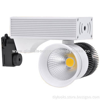 AC 85-265V 12W 10,800lm 3,000K Warm White Track Light (KX-COB85B-121)